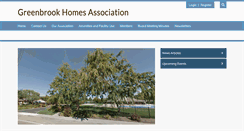 Desktop Screenshot of greenbrookhomes.com